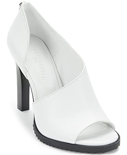 Karl Lagerfeld Paris Damen Brette Pumps, Bright White, 40 EU von KARL LAGERFELD