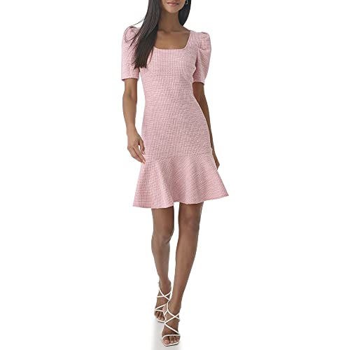 KARL LAGERFELD Damen Ld3ata68-pmu-12 Lässiges Kleid, Bloom Pink, 42 von KARL LAGERFELD