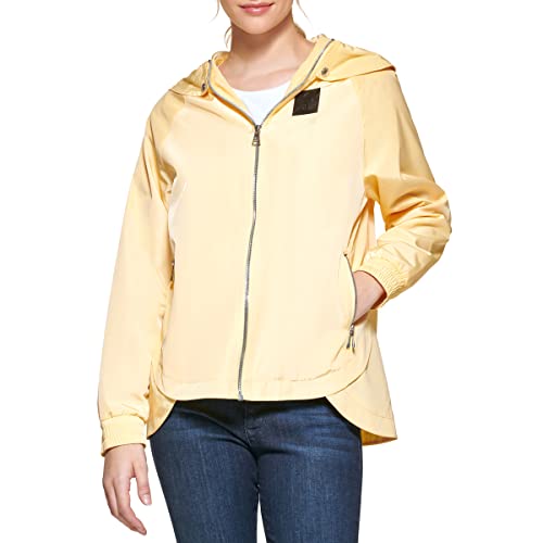 Karl Lagerfeld Paris Damen Lwomp545-Myl-L Kurze KAPUFFER, Mellow Yellow, L von KARL LAGERFELD