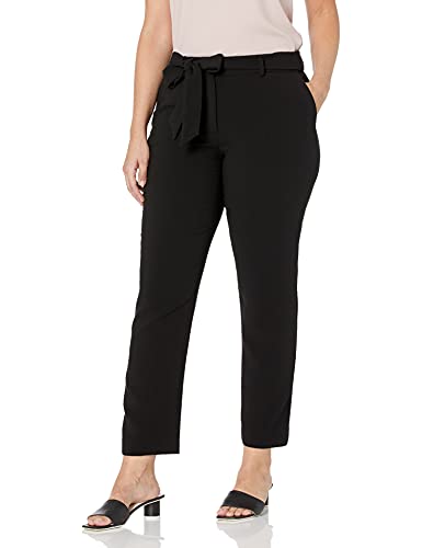 Karl Lagerfeld Paris Damen Skinny Pant with Tie Unterhose, schwarz, 42 von KARL LAGERFELD