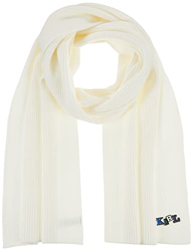 Karl Lagerfeld Paris Damen Soft Basic Everyday Essential Accessories Scarf Schal, Elfenbein, Einheitsgröße von KARL LAGERFELD