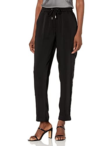 Karl Lagerfeld Paris Damen Sport Jogger, Schwarz, X-Groß von KARL LAGERFELD