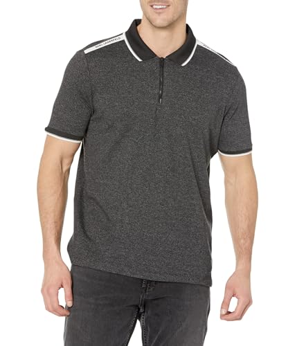 Karl Lagerfeld Paris Herren Lm3k3864-blk-xxl Polohemd, Schwarz, XX-Large von KARL LAGERFELD