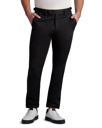 Karl Lagerfeld Paris Herren Stretchy Everyday Sportswear Pant, Schwarz, 54 von KARL LAGERFELD