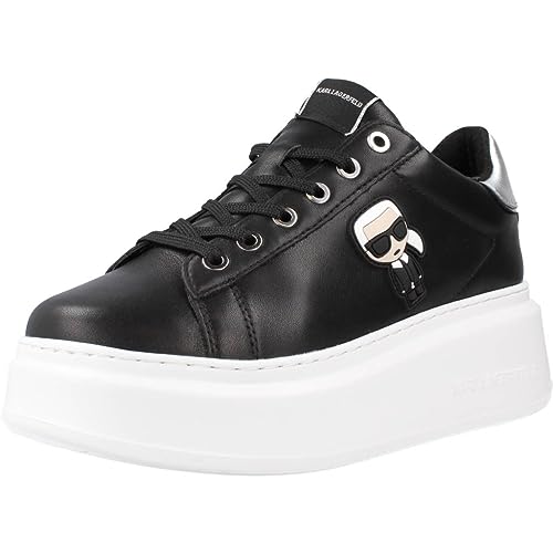 Karl Lagerfeld Sneakers K/ikonik anakapri, Damen, Schwarz, Schwarz , 40 EU von KARL LAGERFELD