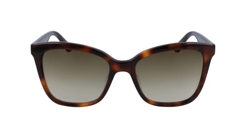 Karl Lagerfeld Unisex KL988S Sunglasses, 013 Havana, Einheitsgröße von KARL LAGERFELD