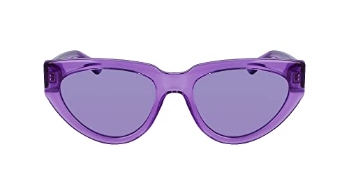 Karl Lagerfeld Women's KL6100S Sunglasses, Lilac, Einheitsgröße von KARL LAGERFELD