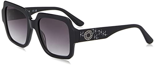 Karl Lagerfeld Women's KL6104SR Sunglasses, Black, Einheitsgröße von KARL LAGERFELD