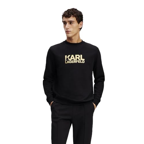Sweatshirt mit Karl Logo, Schwarz , XXL von KARL LAGERFELD