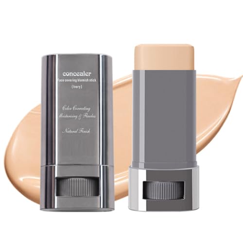 KARLOR Foundation Stick, Concealer Stick hell Foundation Makeup Nude Foundation Stift matt Grundierungsstift leicht cremig Gesicht Grundierung Stick langanhaltend mattierend für Helle haut von KARLOR