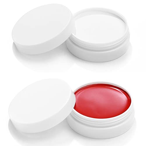 KARLOR Gesichtsfarbe 30g x 2 Körperfarbe Facepainting Body Paint, professionell Schminkfarbe wasserdicht für Erwachsene Kinder Makeup Halloween Karneval Fasching Cosplay(rot & weiß 30g x 2) von KARLOR