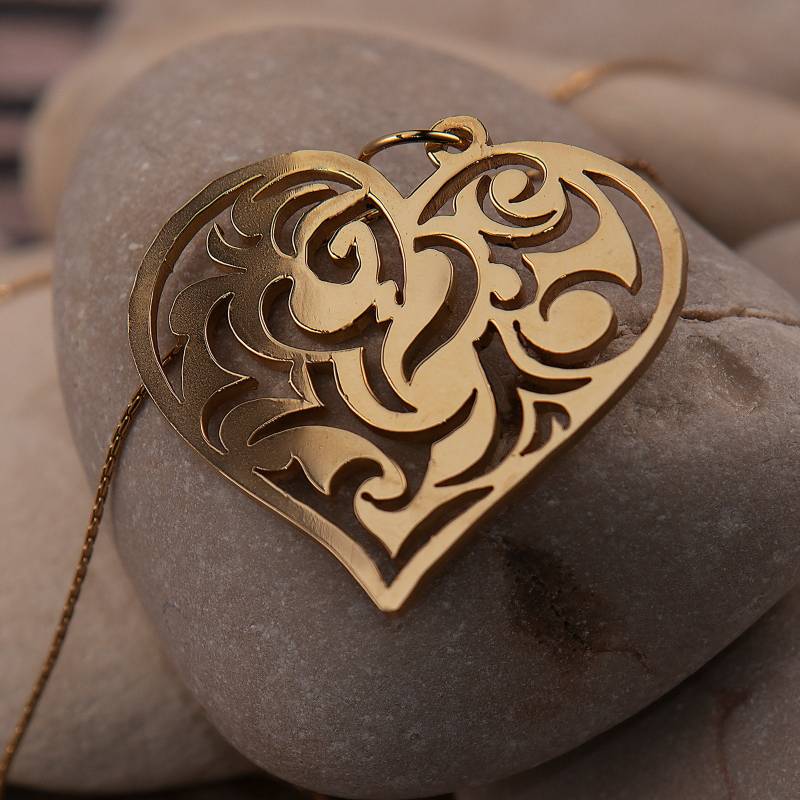 Ausverkauf Geschenk Für Sie, Herz, Edelstahlanhänger in Herzform, Herzschmuck, Liebe, Herzkette von KARLshopPendants