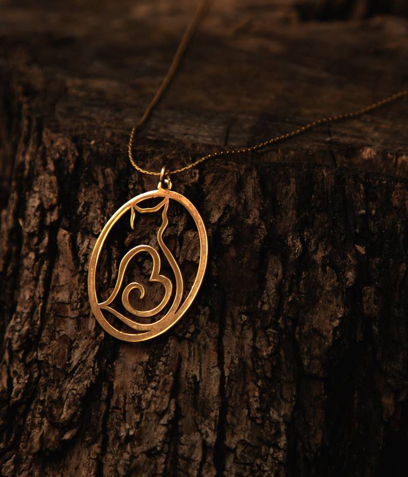 Ausverkauf Schmuck Für Katzenliebhaber, Katzenherz-Anhänger, Katzenschmuck, Kätzchen, Tieranhänger, Gold Filled | Nur Anhänger von KARLshopPendants