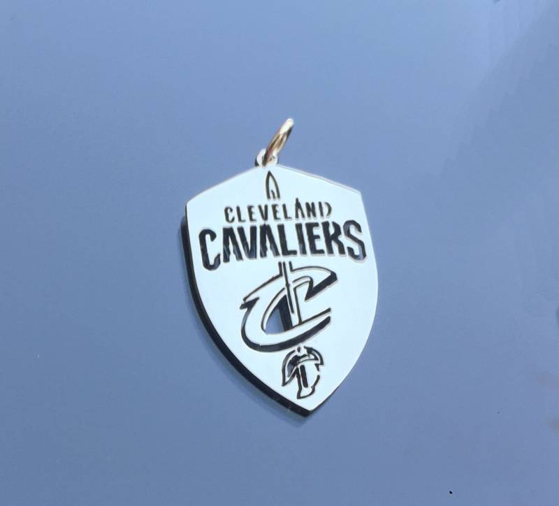 Ausverkauf Nba-Anhänger, Cleveland Cavaliers-Fans-Schmuck, Nba-Cleveland-Anhänger, Cleveland-Basketball-Halskette, Cavs-Fans von KARLshopPendants