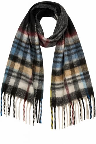 KARMA.DIEM Extra Warmer Karierter Trendiger Winterschal XXL - 180x65cm - Kuschelig Weich und anschmiegsam mit dicken Enden (2) von KARMA.DIEM