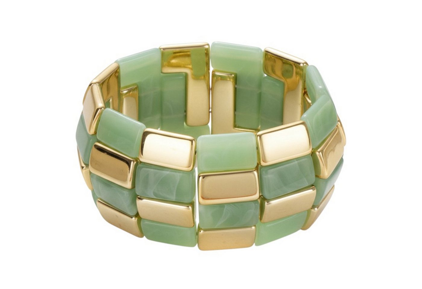 KARMA Armband Damen breit Acryl dehnbar vers. Farben 6 cm (Geschenk für Sie Acrylarmband, Schmuck für Frauen Acrylarmband), modern Damenarmband von KARMA