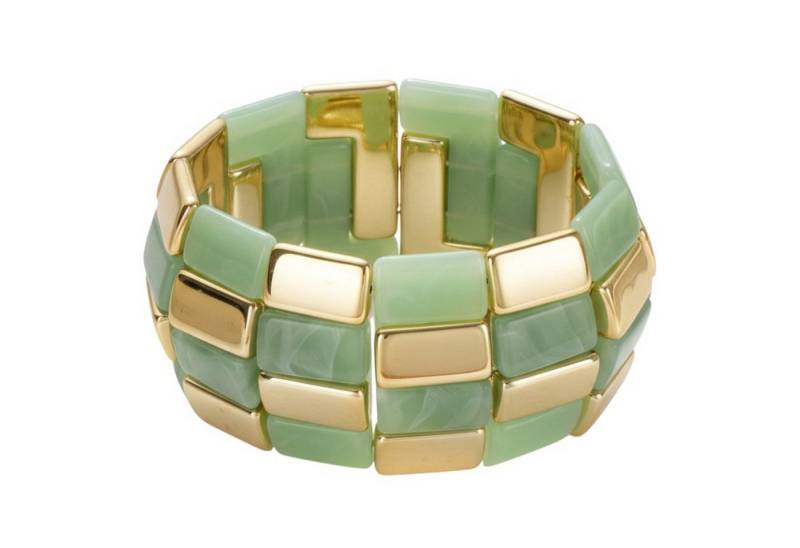 KARMA Armband Damen breit Acryl dehnbar vers. Farben 6 cm (Geschenk für Sie Acrylarmband, Schmuck für Frauen Acrylarmband), modern Damenarmband von KARMA