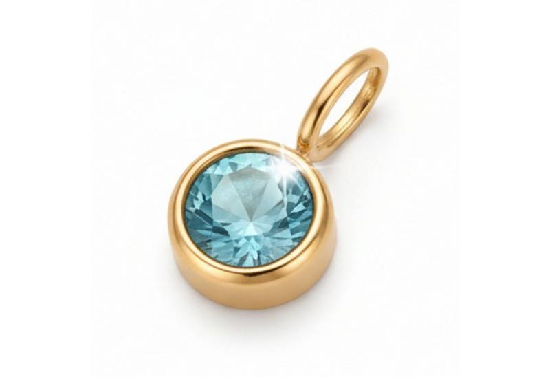 KARMA Charm-Kette Glückskette zum selbst zusammenstellen Halskette (zum kombinieren, verschiedene Glücksanhänger), Sternzeichen Schutzengel Geburtsstein von KARMA