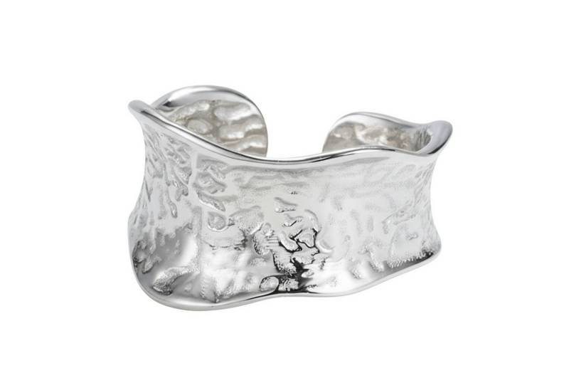 KARMA Fingerring Damenring Statement Ring Silber 925 (Geschenk Frauen, modern Damenschmuck Damen), Sterlingsilber Gold oder Silber verstellbar von KARMA