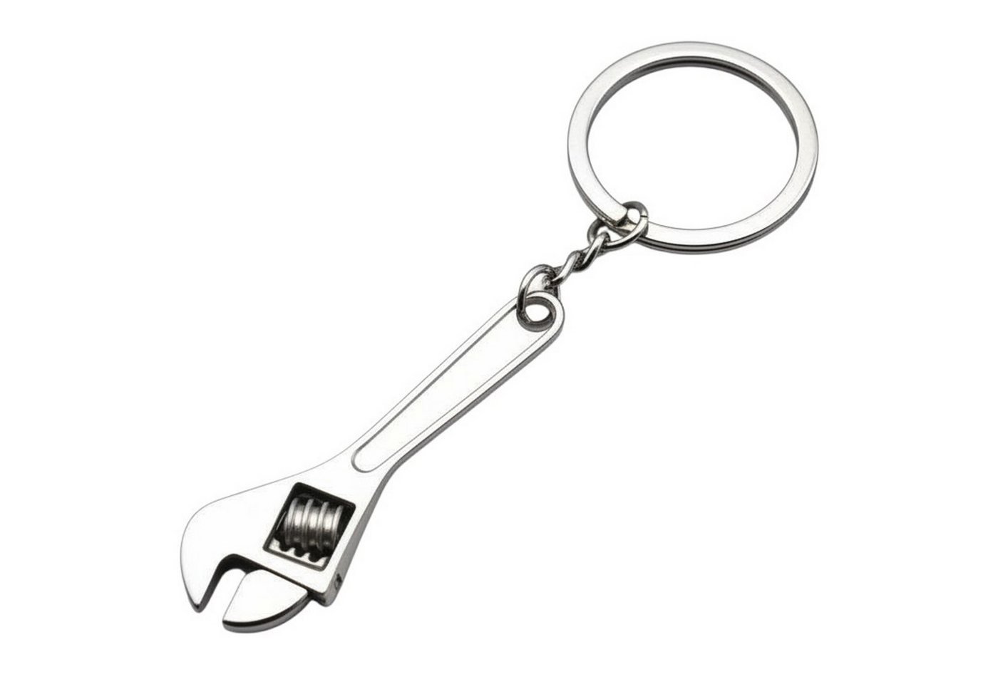 KARMA Schlüsselanhänger Schlüsselanhänger Herren, Schraubenschlüssel Design, Metall Robust 12 cm Geschenk für Ihn von KARMA