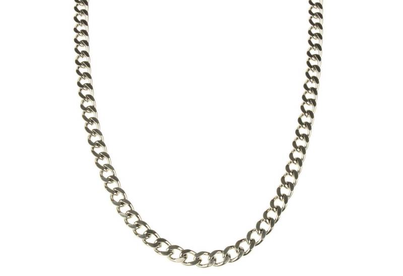 KARMA Statementkette Herrenkette Silberkette Edelstahl silber 60 cm (Herrenschmuck Männerschmuck), Halskette Herren massiv von KARMA