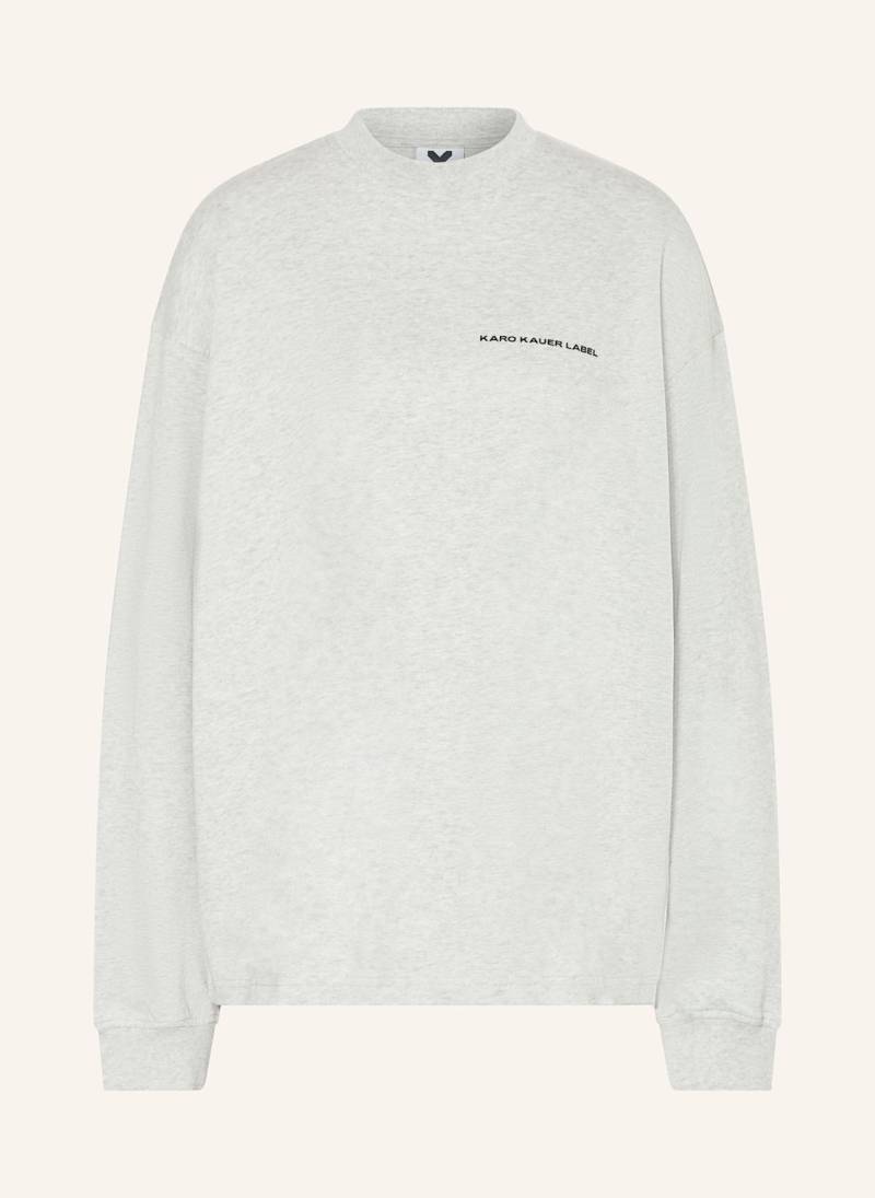 Karo Kauer Oversized-Longsleeve grau von KARO KAUER