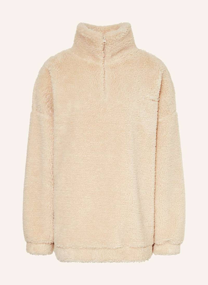 Karo Kauer Oversized-Troyer Aus Teddyfell beige von KARO KAUER