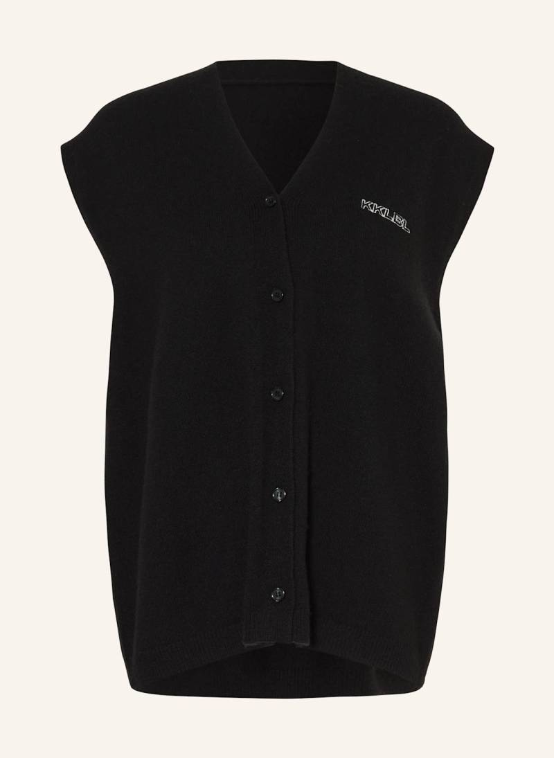 Karo Kauer Strickweste schwarz von KARO KAUER