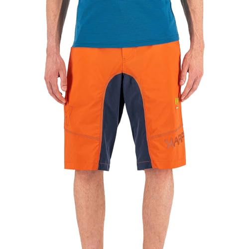 KARPOS 2500682-056 BALLISTIC EVO SHORT Pants Herren TANGERINE T./OUTER SPACE/MOROC Größe XL von KARPOS