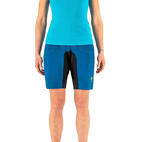 KARPOS 2500683-055 Ballistic E.W Short Shorts Damen Moroccan Blue/Black/Bluebird Größe XL von KARPOS