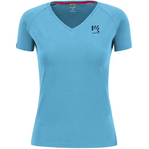KARPOS Damen GENZ. W T-Shirt, Blue Atoll, X-Large von KARPOS