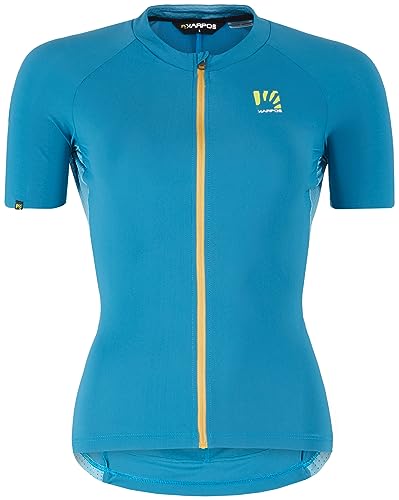 KARPOS Damen PRALONGIA EVO W JRS T-Shirt, Adriatic Blue/Corsair, Small von KARPOS