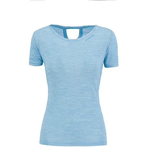 KARPOS Damen VERDANA MER. W T-S T-Shirt, Blue Atoll, Medium von KARPOS