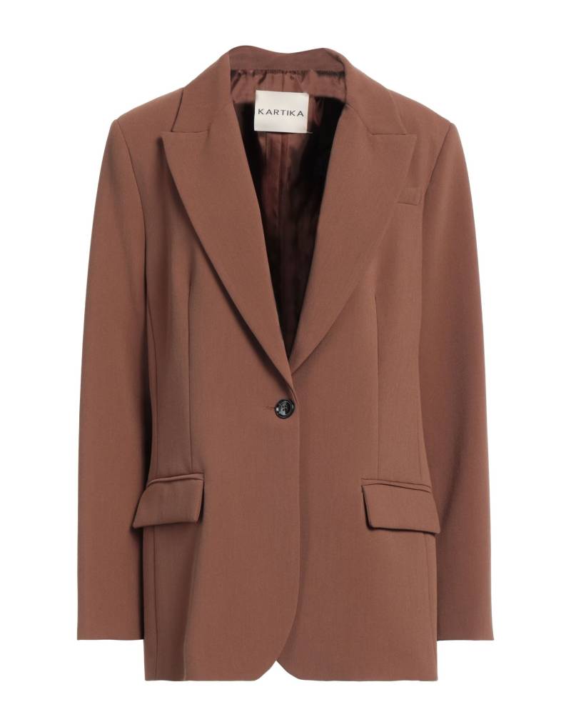 KARTIKA Blazer Damen Braun von KARTIKA