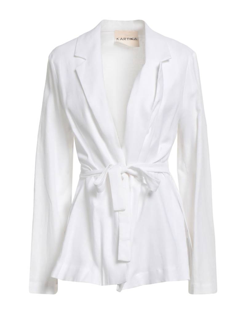 KARTIKA Blazer Damen Weiß von KARTIKA