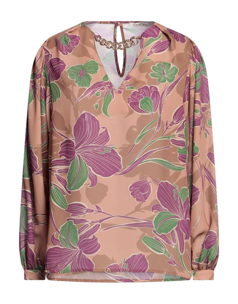 KARTIKA Top Damen Braun von KARTIKA