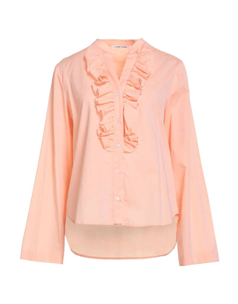 KARTIKA Hemd Damen Lachs von KARTIKA