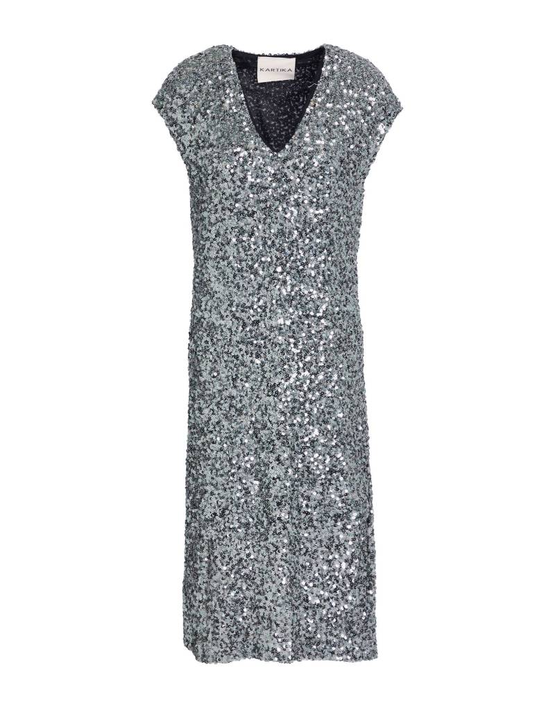 KARTIKA Midi-kleid Damen Silber von KARTIKA