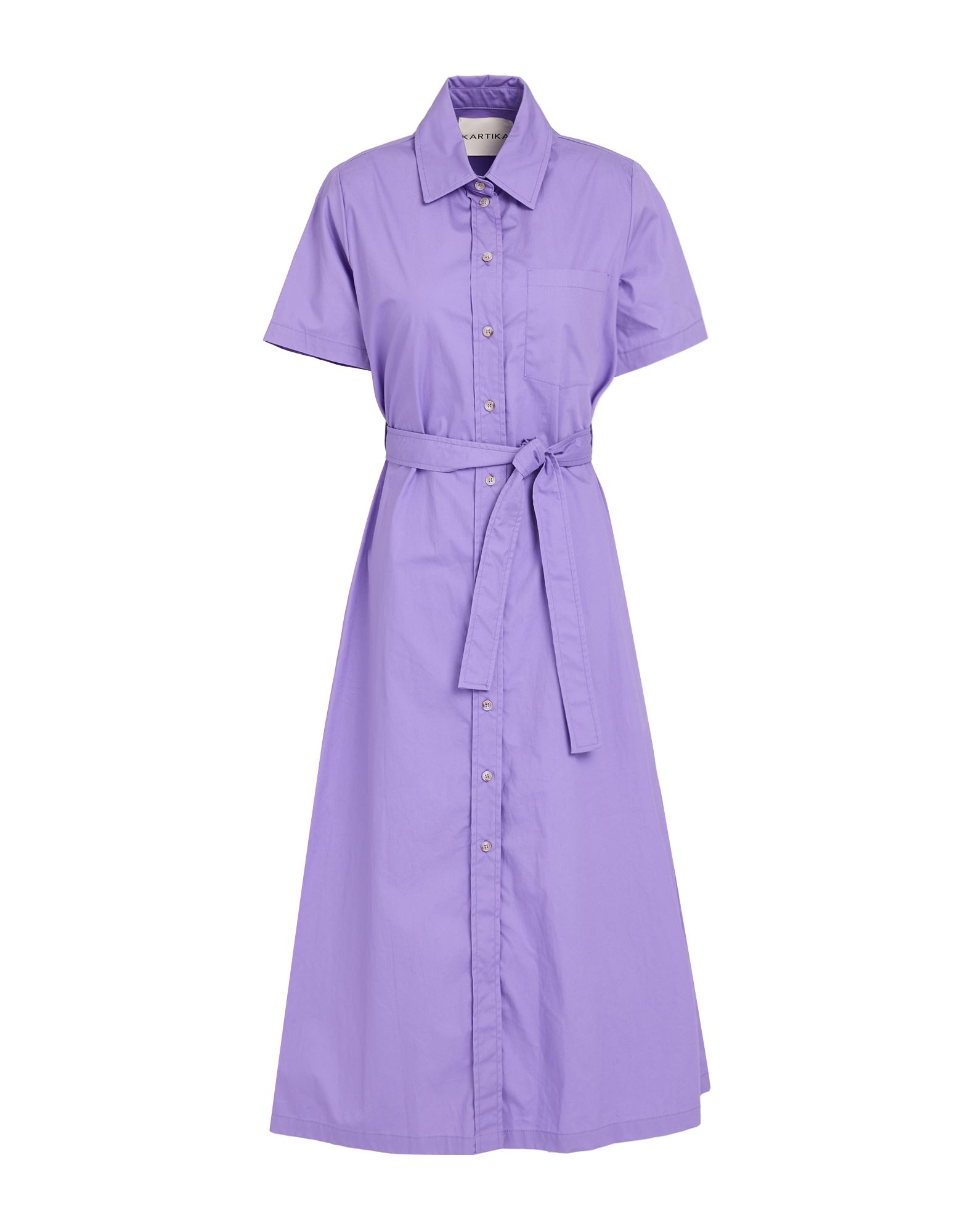 KARTIKA Midi-kleid Damen Violett KARTIKA Midi-kleid Damen Violett von KARTIKA