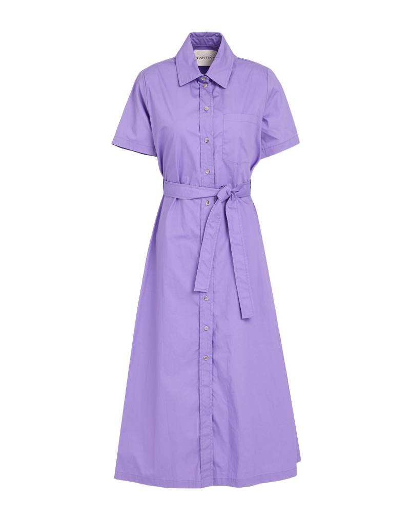 KARTIKA Midi-kleid Damen Violett KARTIKA Midi-kleid Damen Violett von KARTIKA