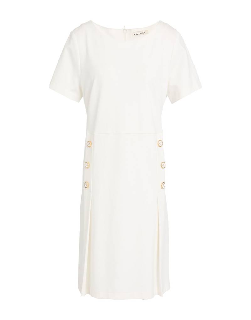 KARTIKA Midi-kleid Damen Weiß von KARTIKA
