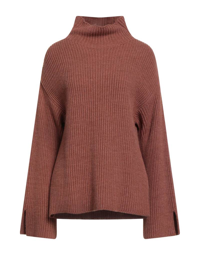 KARTIKA Rollkragenpullover Damen Braun von KARTIKA