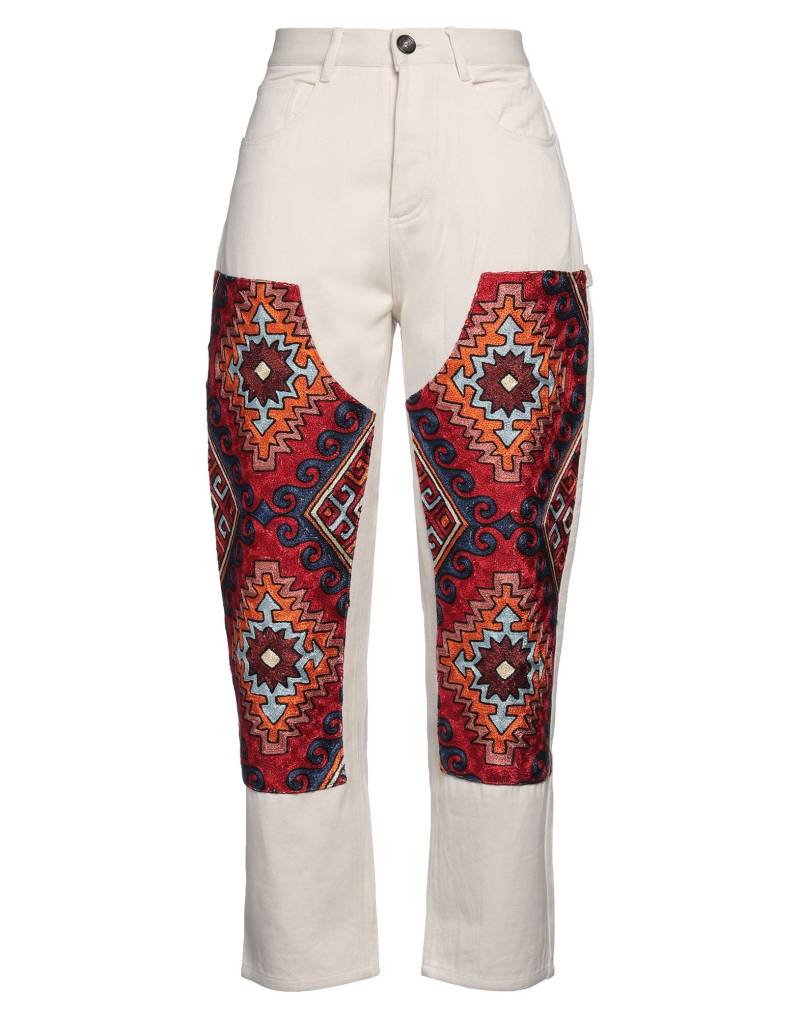 KARU RESEARCH Hose Damen Cremeweiß von KARU RESEARCH