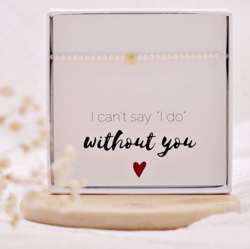 Perlenarmband Trauzeugin Oder Braut Fragen, Geschenk Hochzeit Armband | Brautmutter Für Deine Brautjungfer Perlenarmband Trauzeugin Oder Braut Fragen, Geschenk Hochzeit Armband | Brautmutter Für Deine Brautjungfer von KARYSMADeutschland