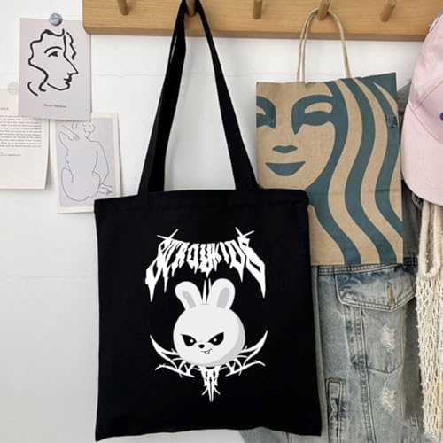 KASENFASHION K-Pop Fanartikel – Stray Kids Rucksack & Tragetasche, Skzoo Design, Perfekt für Schule & Freizeit von KASENFASHION