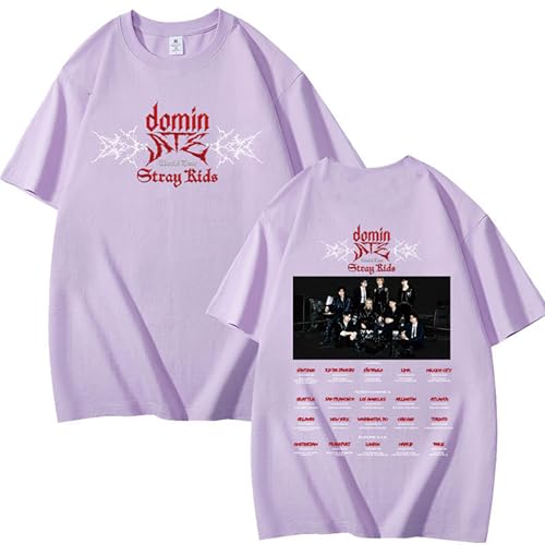 KASENFASHION K-Pop Mode T-Shirt – Stray-K Shirt im Oversize-Stil für Damen und Herren von KASENFASHION