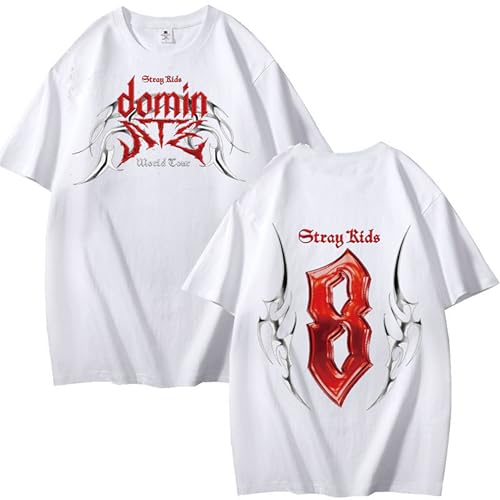 KASENFASHION Stray-K Fan T-Shirt – Harajuku Look, Unisex Baumwollshirt mit coolem Design von KASENFASHION