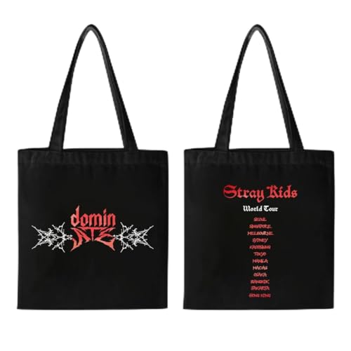 KASENFASHION Stray-K Merch – Trendige Stofftasche mit SKZ Motiv, Geschenk für K-Pop Fans & Stray-K Liebhaber von KASENFASHION