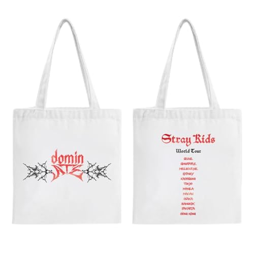 KASENFASHION Stray-K Merch – Trendige Stofftasche mit SKZ Motiv, Geschenk für K-Pop Fans & Stray-K Liebhaber von KASENFASHION