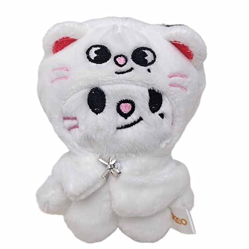KASENFASHION Stray Kids Plüsch Schlüsselanhänger 10 cm – SKZoo ATE Fan-Accessoire für KPOP Liebhaber von KASENFASHION